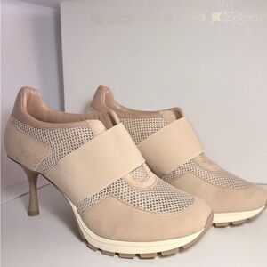 Chic Beige Women's Heels